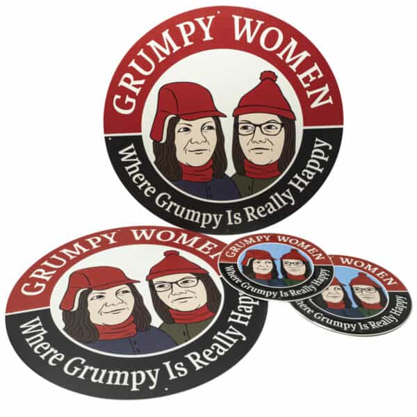Grumpy Women Tin Tacker Signs
