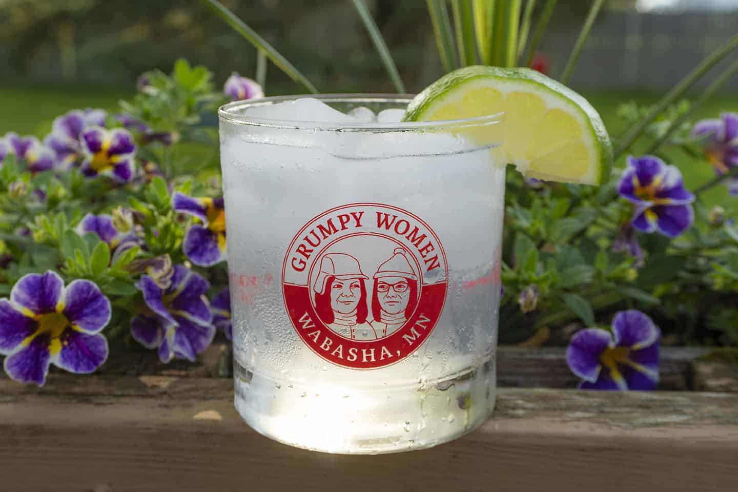 Grumpy Women 10 oz Lowball Cocktail Glasses