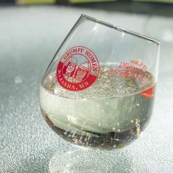 Wobble Rocker Wine Glass 12 oz